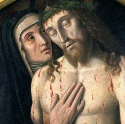 Lamentation du Christ Mort (détail)